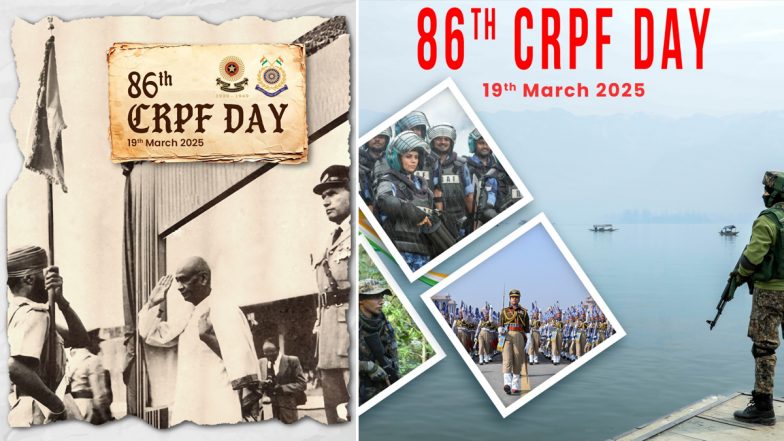 CRPF Day 2025: धूम धाम से मनाया जा रहा है 86वां सीआरपीएफ दिवस, सरदार पटेल ने आज ही के दिन भेंट की थी प्रेसिडेंट कलर्स