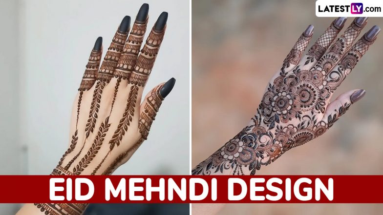 Eid Mehndi Design: रमजान ईद पर ये फुल हैंड मेहंदी पैटर्न लगाकर अपनी हथेलियों को बनाएं खूबसूरत, देखें डिजाइन