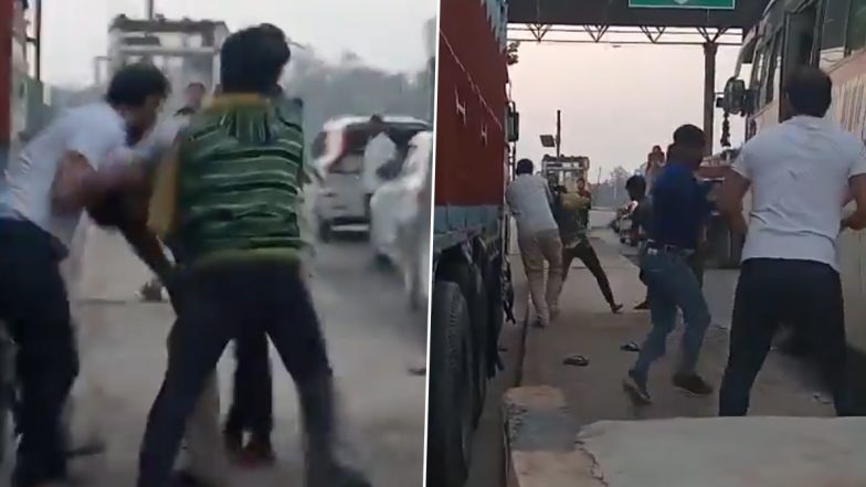 VIDEO: मिर्जापुर के अष्टभुजा टोल प्लाजा पर कर्मचारियों की गुंडागर्दी! ट्रक ड्राइवर और खलासी के साथ जमकर की मारपीट, घटना को लेकर लोगों में रोष