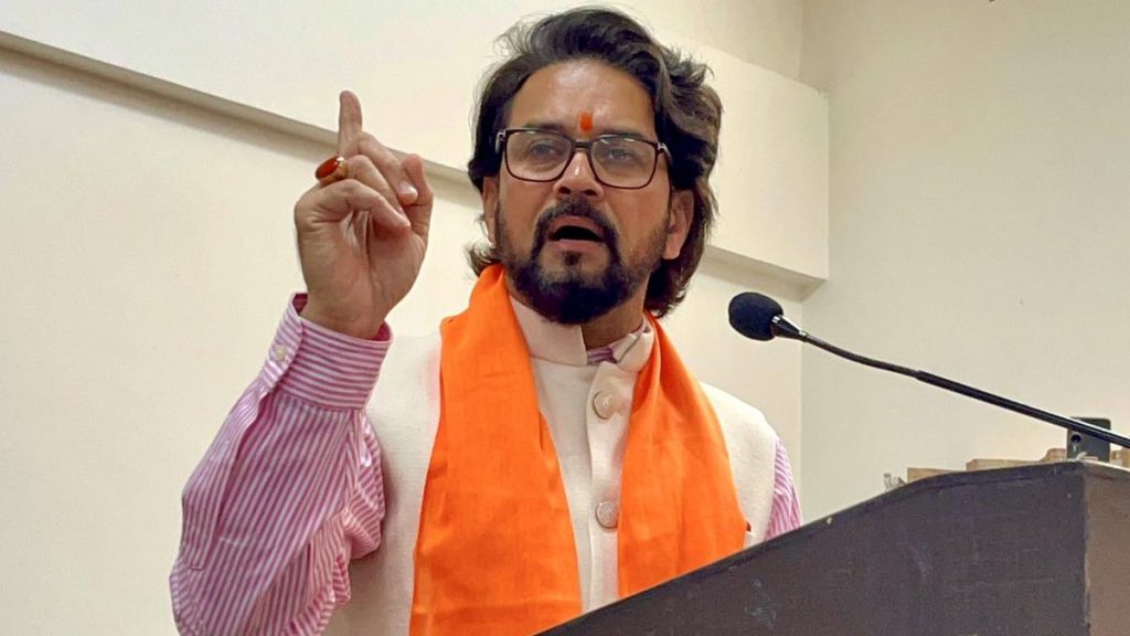 हाइड्रोजन बम फोड़ने की तैयारी में थे राहुल गांधी फिर फुलझड़ी से चलाना पड़ा काम: अनुराग ठाकुर
