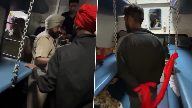 Viral Video: नकली पगड़ी पहने चोर हेमकुंट एक्सप्रेस में फोन चुराते पकड़ा गया, नेटिज़ेंस ने प्रतिक्रिया दी