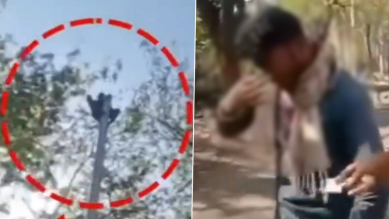 VIDEO: परीक्षा देने जा रहे छात्र को पुलिस ने चेकिंग के लिए रोका, गुस्साया छात्र बिजली के पोल पर ही चढ़ गया, आधे घंटे तक किया ड्रामा, MP के सिंगरौली की घटना