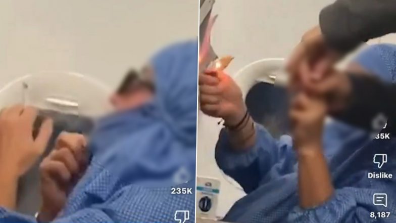 Woman Smoking Onboard Flight: इस्तांबुल- साइप्रस फ्लाइट में सिगरेट पीती दिखी महिला, पकड़े जाने पर की आग लगाने की कोशिश - देखें वायरल वीडियो