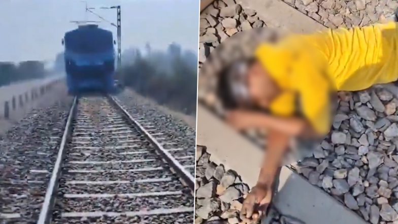 Viral Video: गजब का नशा है! एक शराबी ट्रेन की पटरी पर ही लेट गया, लोको पायलट हॉर्न बजाता रहा, बोला ..मर जाऊंगा मैं