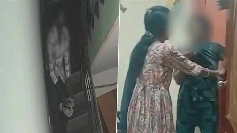 Hyderabad: पत्नी ने पति को प्रेमिका के साथ रंगे हाथ पकड़ने के बाद की उसकी पीटाई, मौके से भागा पति- देखें वीडियो