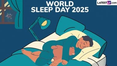 World Sleep Day 2025: कब और क्यों मनाया जाता है विश्व नींद दिवस? जानें इसका इतिहास, नींद के लाभ एवं नींद से जुड़े कुछ रोचक फैक्ट! World Sleep Day 2025: कब और क्यों मनाया जाता है विश्व नींद दिवस? जानें इसका इतिहास, नींद के लाभ एवं नींद से जुड़े कुछ रोचक फैक्ट!