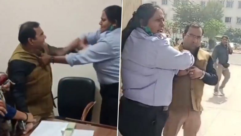 Jaipur News: जयपुर कैंसर इंस्टिट्यूट में सीनियर नर्सिंग ऑफिसर की महिलाओं ने की पिटाई, छेड़खानी का लगाया आरोप; VIDEO