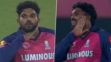 RR vs CSK IPL 2025: राहुल त्रिपाठी को आउट करने के बाद वानिंदु हसरंगा ने 'पुष्पा' जश्न मनाया, वीडियो हुआ वायरल