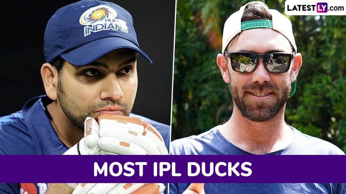 Most Ducks in IPL: रोहित शर्मा से लेकर हरभजन सिंह तक, इंडियन प्रीमियर लीग के इतिहास में सबसे ज्यादा शून्य पर आउट होने वाले टॉप 10 बल्लेबाज Most Ducks in IPL: रोहित शर्मा से लेकर हरभजन सिंह तक, इंडियन प्रीमियर लीग के इतिहास में सबसे ज्यादा शून्य पर आउट होने वाले टॉप 10 बल्लेबाज