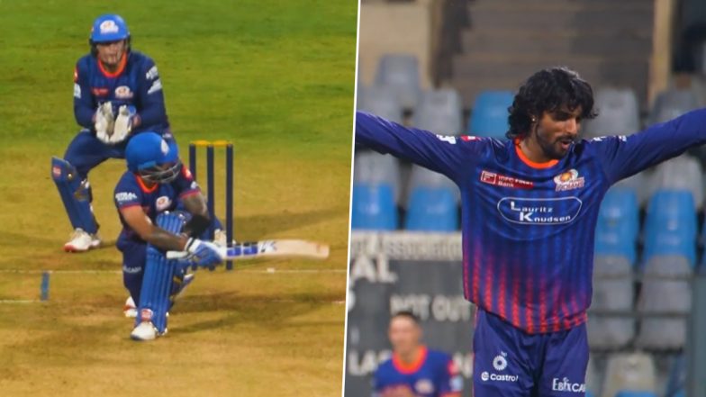 IPL 2025: मुंबई इंडियंस के प्रैक्टिस मैच के दौरान तिलक वर्मा ने सूर्यकुमार यादव को किया आउट, MI ने शेयर किया वीडियो