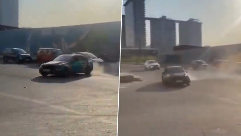 Noida Car Stunt: नोएडा में कार से जानलेवा स्टंट करना पड़ा महंगा! पुलिस ने काटा 54,500 रूपए का भारी भरकम चालान (Watch Video)