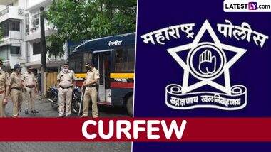 Curfew Lifted in Nagpur: हिंसा के बाद पिछले 6 दिनों से जारी कर्फ्यू हटा, नागपुर शहर के नागरिकों को मिली राहत, पुलिस बंदोबस्त रहेगा कायम Curfew Lifted in Nagpur: हिंसा के बाद पिछले 6 दिनों से जारी कर्फ्यू हटा, नागपुर शहर के नागरिकों को मिली राहत, पुलिस बंदोबस्त रहेगा कायम