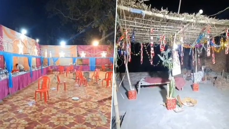 VIDEO: गरीब पिता ने की बेटी की धूमधाम से शादी की तैयारी, लेकिन लालची दुल्हे के पिता ने कार और 20 लाख रूपए मांगे, नहीं देने पर नहीं पहुंची बारात, रायबरेली के बैंती गांव की घटना