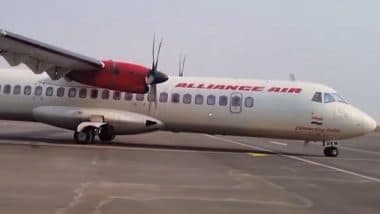Amravati Airport: महाराष्ट्र के अमरावती के एयरपोर्ट पर उतरा प्लेन, ATR 72 की सफल हुई टेस्ट लैंडिंग, जल्द होगा उदघाटन (Watch Video) Amravati Airport: महाराष्ट्र के अमरावती के एयरपोर्ट पर उतरा प्लेन, ATR 72 की सफल हुई टेस्ट लैंडिंग, जल्द होगा उदघाटन (Watch Video)