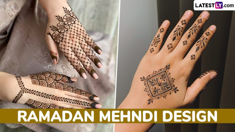 Ramadan 2025 Mehndi Designs: रमज़ान के पवित्र महीने में ये खूबसूरत मेहंदी पैटर्न लगाकर अपने हाथों में लगाएं चार चांद, देखें ट्यूटोरियल वीडियो