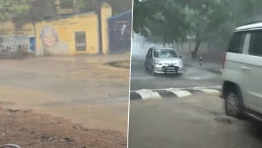 Chennai Rains: चेन्नई में अचानक झमा-झम बारिश, दक्षिणी तमिलनाडु में वर्षा की संभावना (देखें वीडियो)