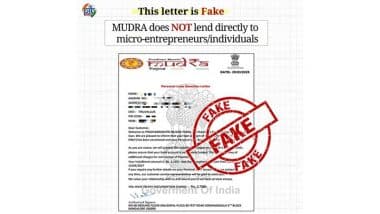 Fact Check: प्रधानमंत्री मुद्रा योजना के नाम पर ठगी, ₹50,000 लोन अप्रूव होने का दिया जा रहा झांसा; PIB ने बताई सच्चाई