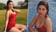 Avneet Kaur ने रेड स्विमसूट पहन स्विमिंग पूल में दिए किलर पोज, फैंस का धक-धक हुआ दिल (View Pics)