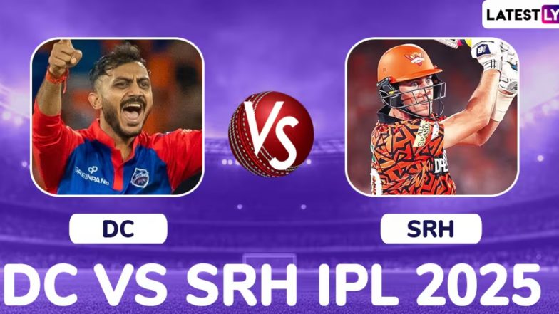 SRH vs DC TATA IPL 2025 Toss Update And Live Scorecard: सनराइजर्स हैदराबाद ने टॉस जीतकर पहले गेंदबाजी करने का किया फैसला, यहां एक क्लिक पर देखें लाइव स्कोरकार्ड