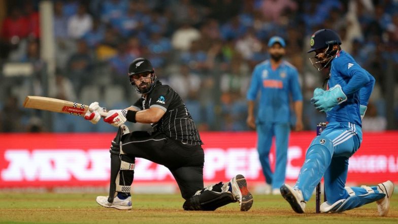 IND vs NZ, Daryl Mitchell Half Century: स्टार बल्लेबाज डेरिल मिशेल ने जड़ा शानदार अर्धशतक, न्यूजीलैंड की टीम का स्कोर 200 के करीब