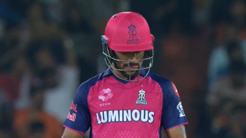 SRH vs RR, Dhruv Jurel Fifty: संजू सैमसन के बाद ध्रुव जुरेल ने भी ठोका अर्धशतक, राजस्थान रॉयल्स का स्कोर 150 के करीब