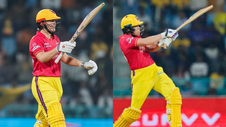 UP Warriorz vs Royal Challengers Bengaluru, WPL 2025 18th Match Scorecard: यूपी वारियर्स ने आरसीबी के सामने रखा 226 रनों का विशाल लक्ष्य, जॉर्जिया वोल ने खेली धमाकेदार पारी; यहां देखें पहली इनिंग का स्कोरकार्ड