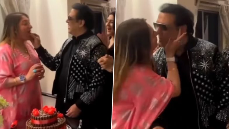 तलाक की अफवाहों के बीच Sunita Ahuja ने Govinda को बच्चों के सामने किया लिप किस, वीडियो हुआ वायरल (Watch Video)