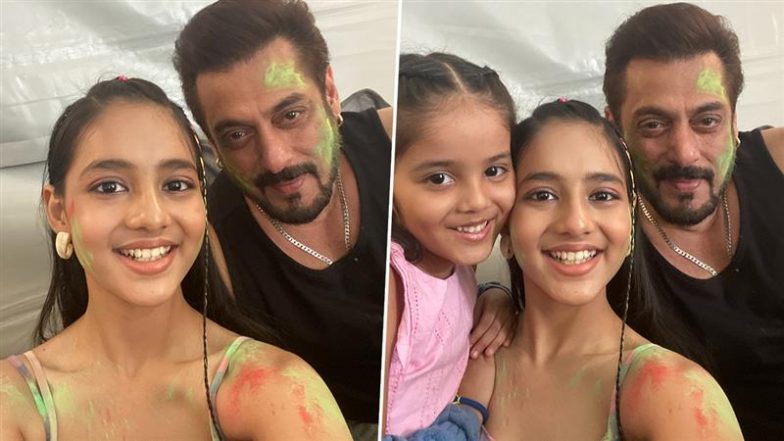 Holi 2025: सलमान खान ने &lsquo;सिकंदर&rsquo; के सेट पर मनाई सबसे रंगीन होली, फैंस बोले- &lsquo;हैंडसम हंक&rsquo; (View Pic)