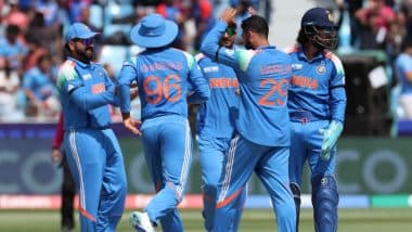 IND vs NZ, ICC Champions Trophy 2025 Final Match Live Score Update: न्यूजीलैंड की पारी लड़खड़ाई, रवींद्र जड़ेजा ने टॉम लैथम को बनाया अपना शिकार