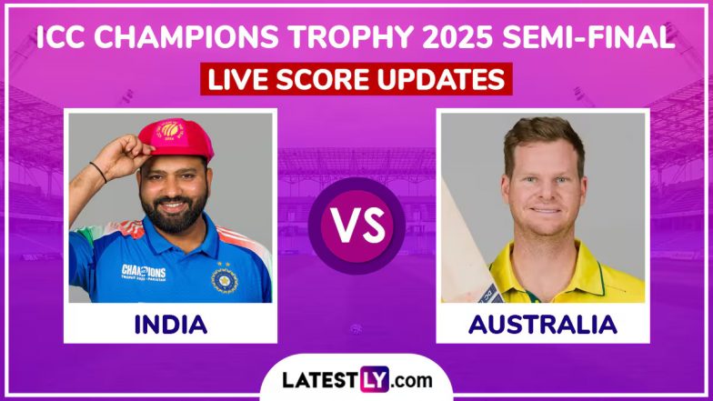 IND vs AUS, Champions Trophy 2025 Semi Final Live Toss & Scorecard: ऑस्ट्रेलिया ने टॉस जीतकर किया बल्लेबाजी का फैसला, पहले गेंदबाजी करेगी टीम इंडिया, यहां देखें दोनों टीमों की प्लेइंग इलेवन और स्कोरकार्ड