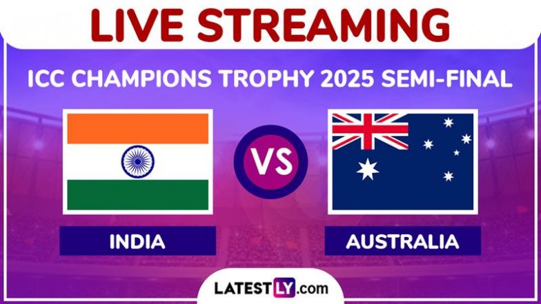 IND vs AUS, Champions Trophy 2025 Semi-Final Live Streaming: ऑस्ट्रेलिया के सामने होगी रोहित शर्मा की अगुवाई में टीम इंडिया अग्निपरीक्षा, जानिए कब, कहां और कैसे देखें लाइव प्रसारण