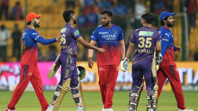 KKR vs RCB, IPL 2025 1st T20I Match Live Streaming In India: कल से शुरू होगा क्रिकेट का महाकुंभ, पहले टी20 मुकाबले में केकेआर को कांटे की टक्कर देने उतरेगी आरसीबी, यहां जानें भारत में कब, कहां और कैसे उठाए लाइव मुकाबले का लुफ्त
