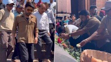 Kapil Sharma Visits Bhojpur Shiva Temple: भोपाल पहुंच कपिल शर्मा ने 11वीं सदी के भोजपुर शिव मंदिर में टेका माथा, सोशल मीडिया पर शेयर किया वीडियो (Watch Video)