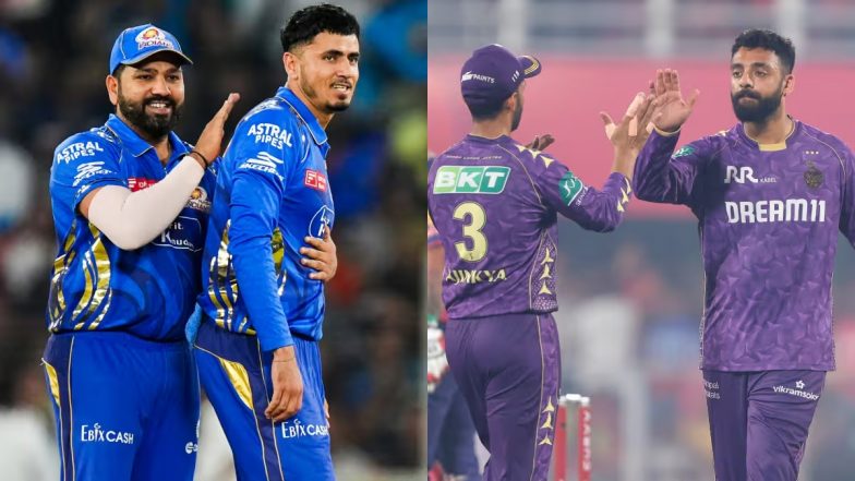 MI vs KKR TATA IPL 2025 Scorecard: मुंबई इंडियंस ने कोलकाता नाईट राइडर्स को 8 विकेट से रौंदा, डेब्यूटेंट अश्वनी कुमार और रयान रिकेल्टन रहे जीत के हीरो, यहां देखें मैच का स्कोरकार्ड
