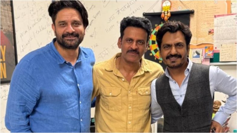 &lsquo;Gangs of Wasseypur&rsquo; Reunion: &lsquo;गैंग्स ऑफ वासेपुर&rsquo; स्टार्स की मुलाकात, जयदीप, मनोज और नवाज़ुद्दीन की तस्वीर हुई वायरल (View Pic)