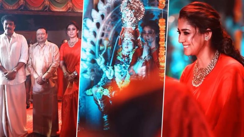 Mookuthi Amman 2: नयनतारा की &lsquo;मूकुटी अम्मन 2&rsquo; का भव्य मुहूर्त, &lsquo;महाशक्ति&rsquo; के रूप में एक नए सिनेमाई ब्रह्मांड की शुरुआत (Watch Video)
