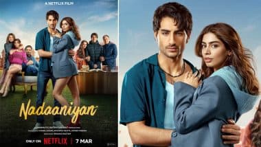 Nadaaniyan Release Date: इब्राहिम अली खान की डेब्यू फिल्म 'नादानियां' 7 मार्च को नेटफ्लिक्स पर होगी स्ट्रीम, सुनील शेट्टी और महिमा चौधरी भी आएंगे नजर