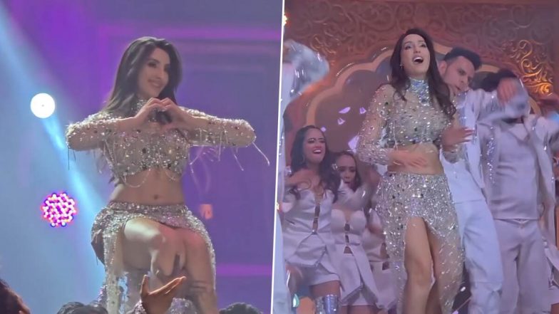 IIFA 2025: नोरा फतेही ने 'ओ साकी साकी' पर दमदार परफॉर्मेंस देकर मंच पर लगाई आग, फैंस हुए दीवाने (Watch Video)