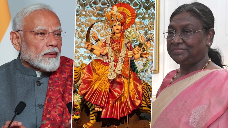 Chaitra Navratri 2025: देशभर में चैत्र नवरात्रि की धूम, राष्ट्रपति मुर्मू और पीएम मोदी ने दी देशवासियों को दी शुभकामनाएं