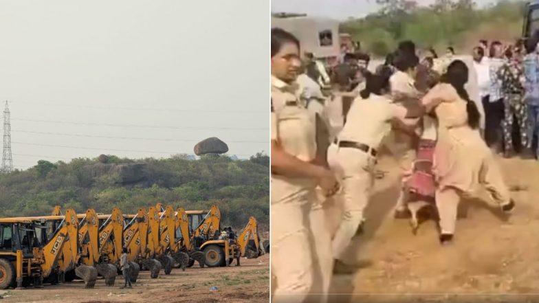 Hyderabad University Land Dispute: हैदराबाद यूनिवर्सिटी के छात्रों का बड़ा प्रदर्शन, जानें क्यों सरकार के खिलाफ गूंजे नारे?; VIDEO