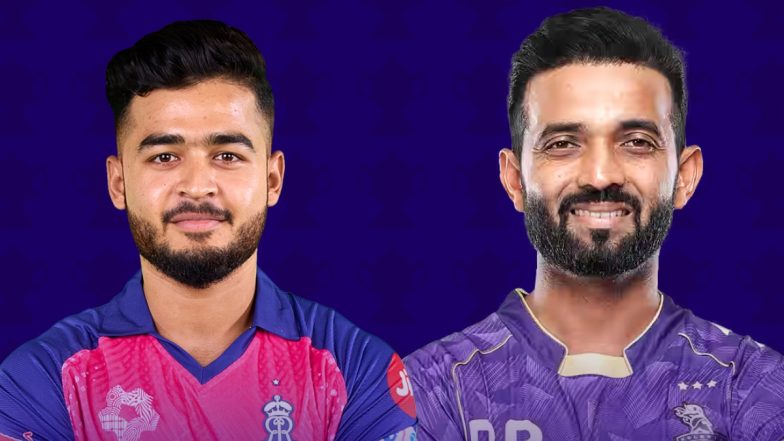 KKR vs RR TATA IPL 2025 Toss Update And Live Scorecard: कोलकाता नाइट राइडर्स ने टॉस जीतकर पहले बल्लेबाजी करने का किया फैसला, यहां एक क्लिक पर देखें लाइव स्कोरकार्ड