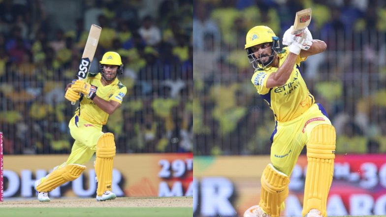 Chennai Beat Mumbai, IPL 2025 3rd T20 Match Scorecard: 'महामुकाबले' में चेन्नई सुपर किंग्स ने मुंबई इंडियंस को 4 विकेट से रौंदा, रचिन रवींद्र और रुतुराज गायकवाड़ ने जड़ा अर्धशतक; यहां देखें CSK बनाम MI मैच का स्कोरकार्ड