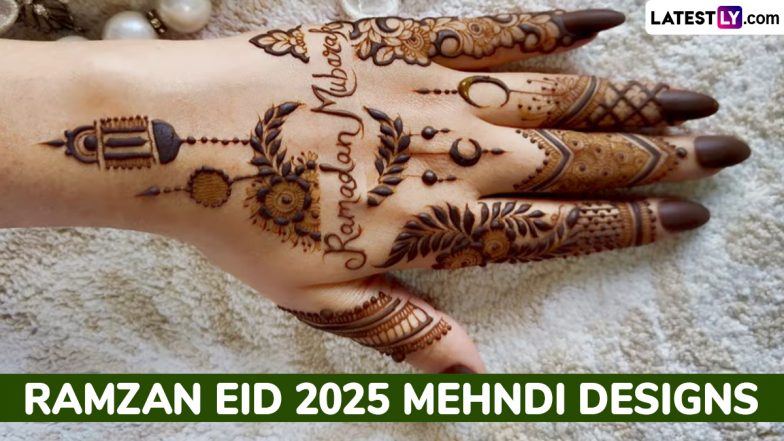 Ramzan Eid 2025 Mehndi Designs: रमजान ईद पर ये अरेबिक और मंडाला मेहंदी डिजाइन रचाकर अपने हाथों में लगाएं चार चांद, देखें वीडियो