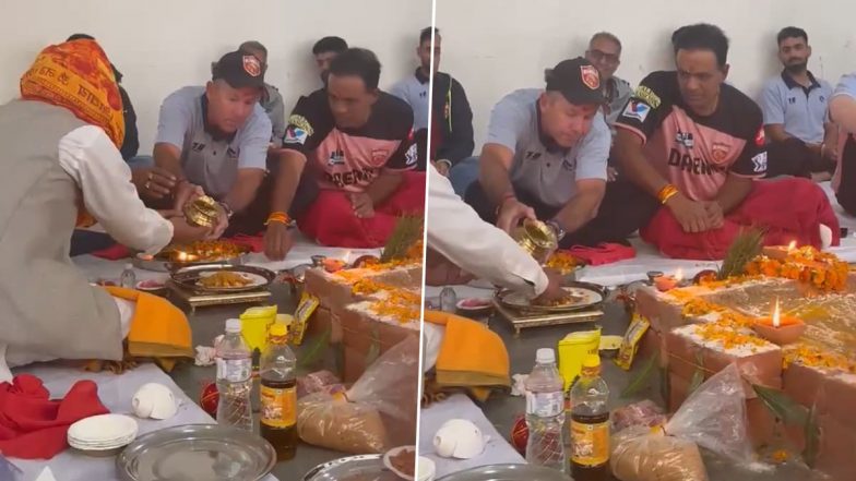 Ricky Ponting Performs 'Puja': 'अजीब चीज है ये पैसा..': पंजाब किंग्स की जीत के लिए रिकी पोंटिंग ने की पूजा, वायरल VIDEO देख भड़के पाकिस्तानी फैन्स