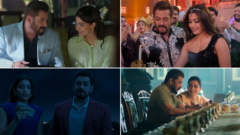 Sikandar Song Hum Aapke Bina: 'सिकंदर' के नए गाना 'हम आपके बिना' में सलमान खान और रश्मिका मंदाना की दिखी रोमांटिक केमिस्ट्री, 30 अप्रैल को सिनेमाघरों में दस्तक देगी फिल्म (Watch Video)
