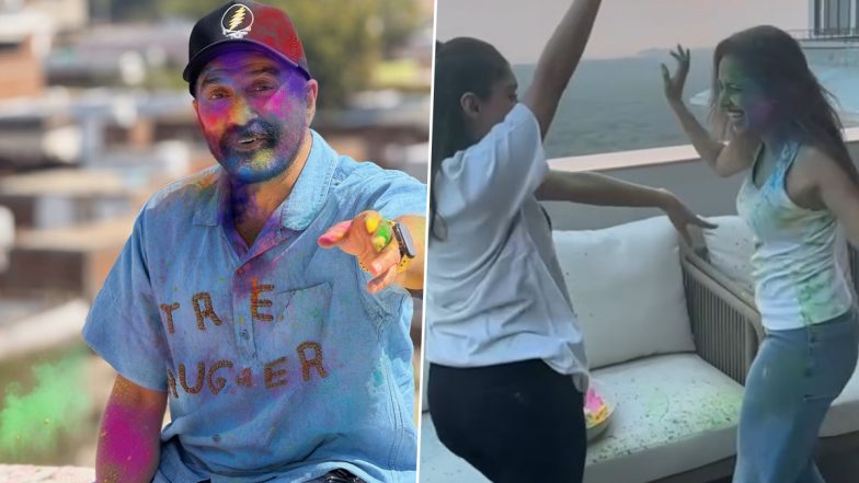 Holi 2025: बॉलीवुड सितारों पर चढ़ा होली का रंग, नुसरत भरूचा, रणदीप हुड्डा, सनी देओल जैसे सितारों ने की जमकर मस्ती (View Pics and Watch Video)