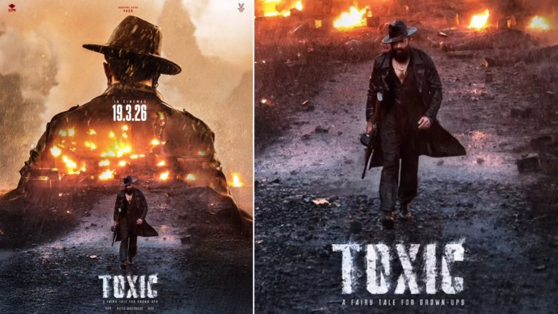 &lsquo;Toxic&rsquo; Release Date: यश की फिल्म &lsquo;टॉक्सिक&rsquo; की रिलीज डेट का ऐलान, 19 मार्च 2026 को सिनमाघरों में देगी दस्तक