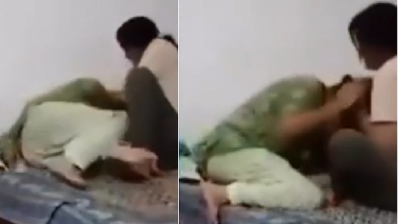 VIDEO: 'मजा आ रहा है, खून पिऊंगी'... प्रॉपर्टी के लिए बेटी ने मां को बेरहमी से पीटा, बाल खींचने और काटने का वीडियो वायरल