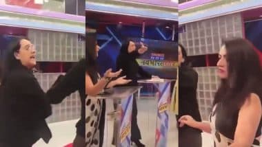 Live Debate Fight Video: टाइम्स नाउ नवभारत के लाइव डिबेट में मारपीट, हाथापाई का वीडियो वायरल
