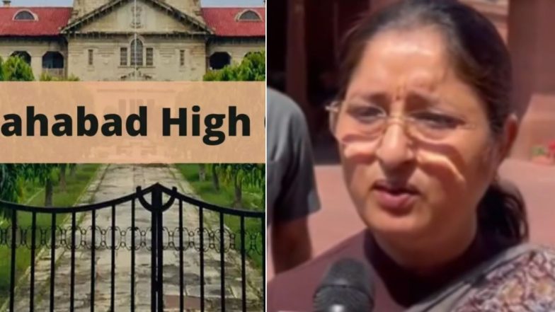 Allahabad HC Remark on Rape Cases: 'स्तन पकड़ना, पायजामे का नाड़ा तोड़ना बलात्कार नहीं': इलाहाबाद हाईकोर्ट के फैसले पर नाराजगी, महिला एवं बाल विकास मंत्री अन्नपूर्णा देवी ने SC से दखल की मांग की (Watch Video)